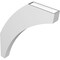 Ekena Millwork 3 1/2-in. W x 28-in. D x 36-in. H Thorton Architectural Grade PVC Knee Brace BRCP035X28X36THR - alternate 4